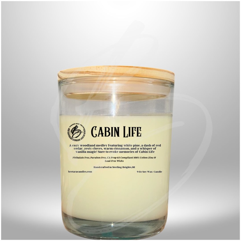 Cabin Life Soy Wax Candles and Soy Wax Melts