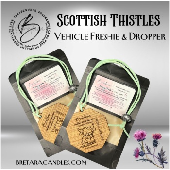 Scottish Thistle Freshie Vehicle Air Freshner