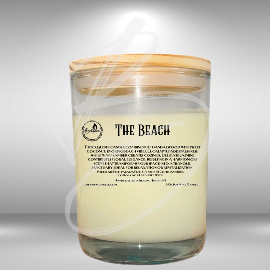 The Beach 9 Oz Soy Wax Candle