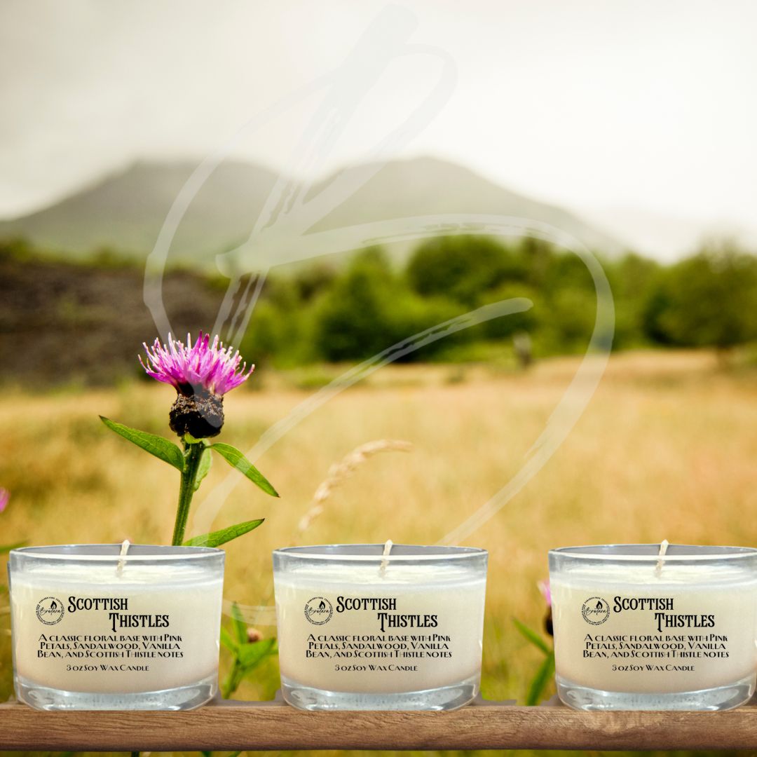 Scottish Thistles New 3 Oz Soy Wax Flight Bundles